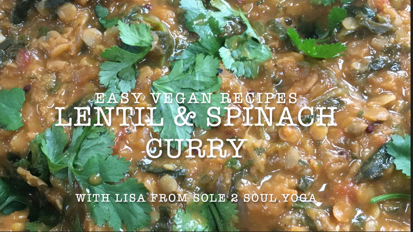 Lentil and Spinach Curry